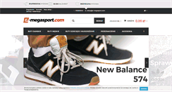 Desktop Screenshot of e-megasport.com